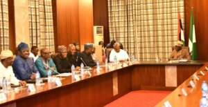 BREAKING Tinubu Holds Crucial Meeting With Dangote Elumelu Others 300x155