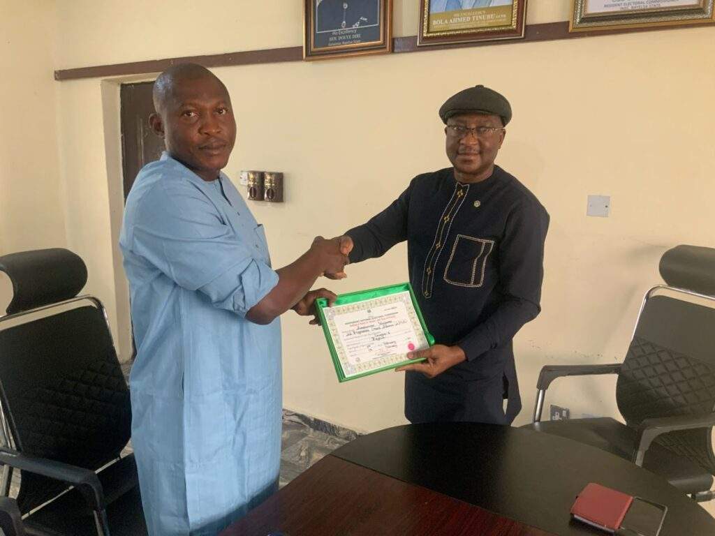 Bayelsa rerun INEC issues certificate of return to assembly member elect