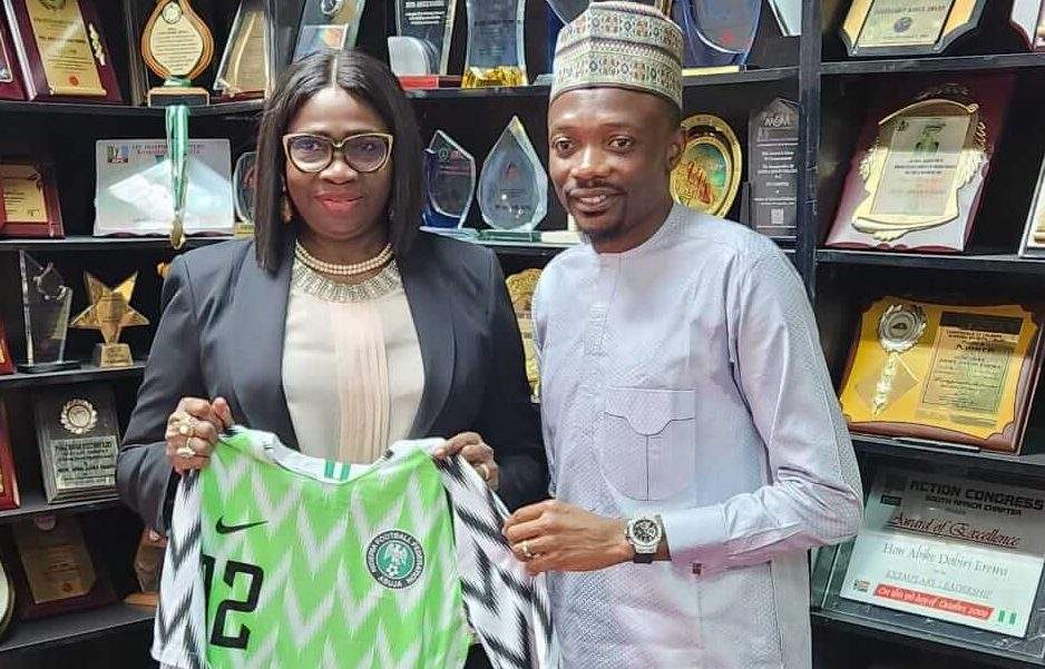 Dabiri Erewa describes Super Eagles captain Ahmed Musa as great mentor