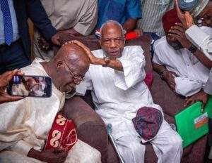 Heavy Security As Tinubu Visits Afenifere Leader Pa Fasoranti — 300x232
