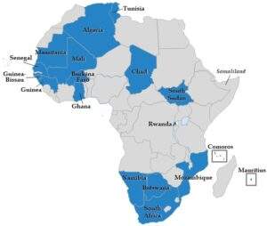 Map Elections in Africa in 2024 EN 1