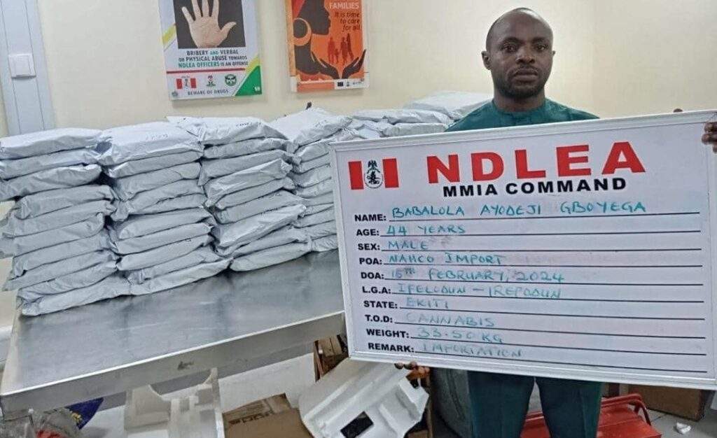 NDLEA intercepts large consignment of Loud concealed in loudspeakers at