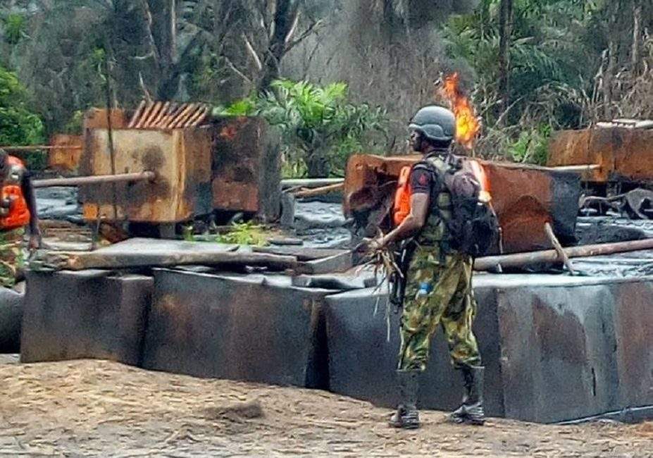Stop Nigerian Navy from destroying illegal refineries NULGE urges FG Stop Nigerian Navy from destroying illegal refineries NULGE urges FG