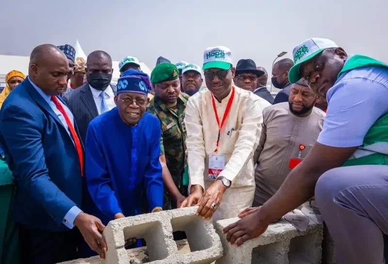 Tinubu inaugurates 3112 housing project in FCT says Nigerians deserve