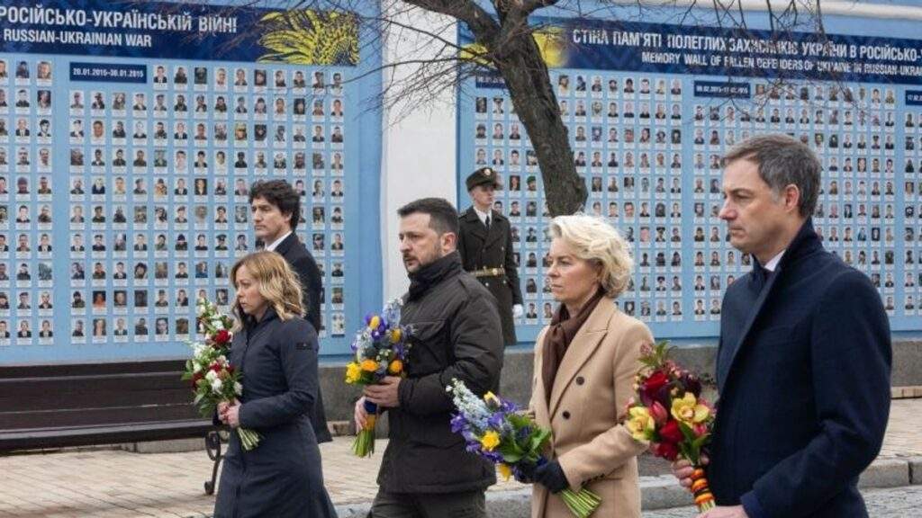 Western Officials Make Solidarity Trip to Ukraine as Conflict Reaches