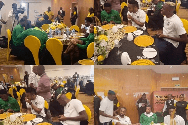 eagles meet tinubu
