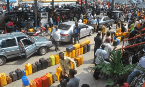 Fuel Scarcity In Lagos 300x180