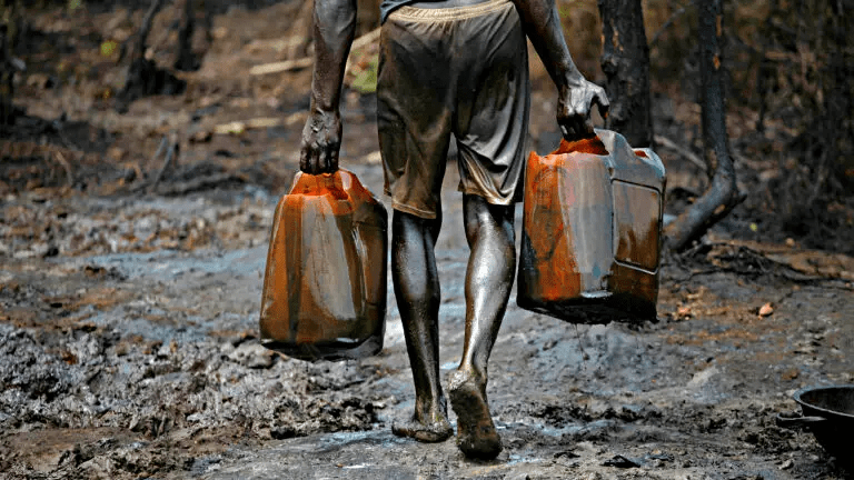 stolen crude