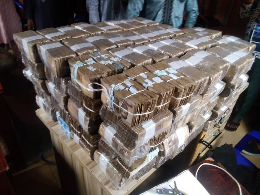 N110m 8368 E2725 recovered as EFCC JTF arrest 115 suspected