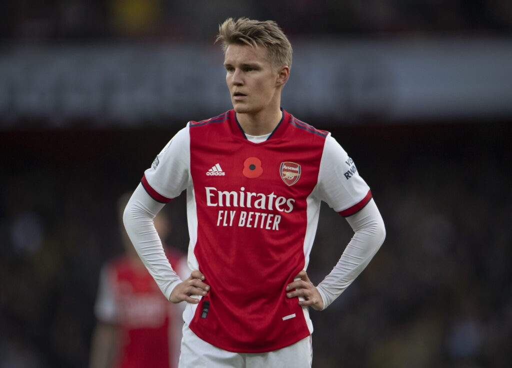 Arsenal Captain Odegaard Warns Against Inferiority Complex in Champions League