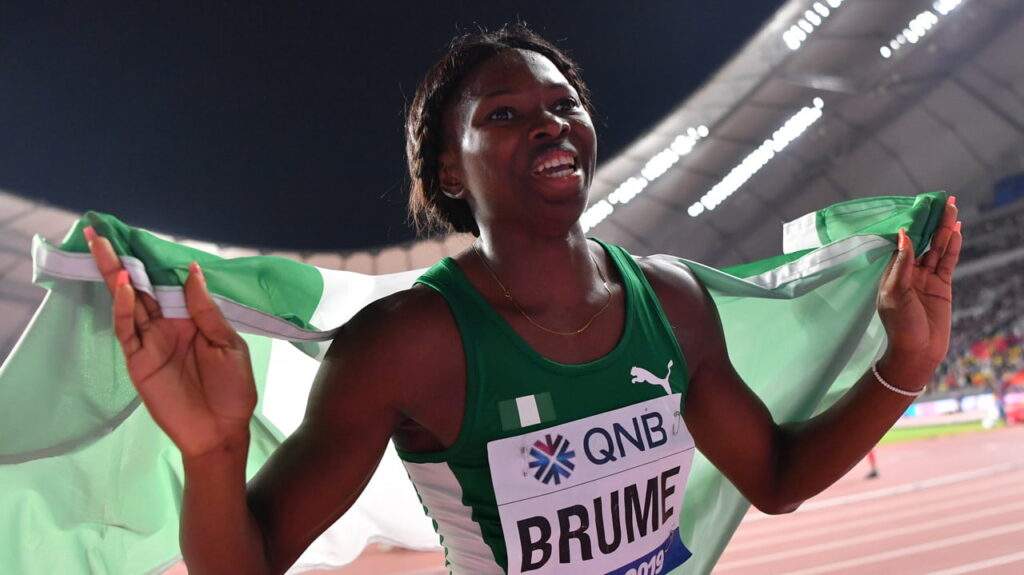 Eze Brume Secures Gold in Womens Long Jump at African