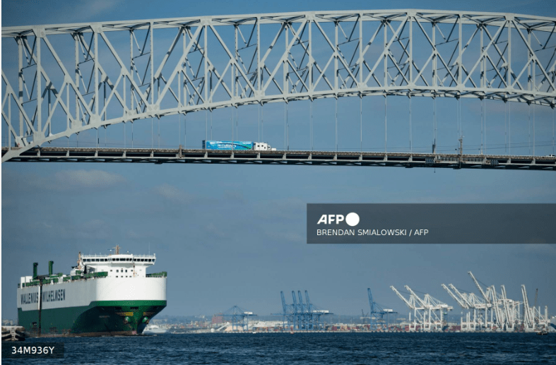 Francis Scott Key Bridge Collapses in Baltimore After Ship Collision