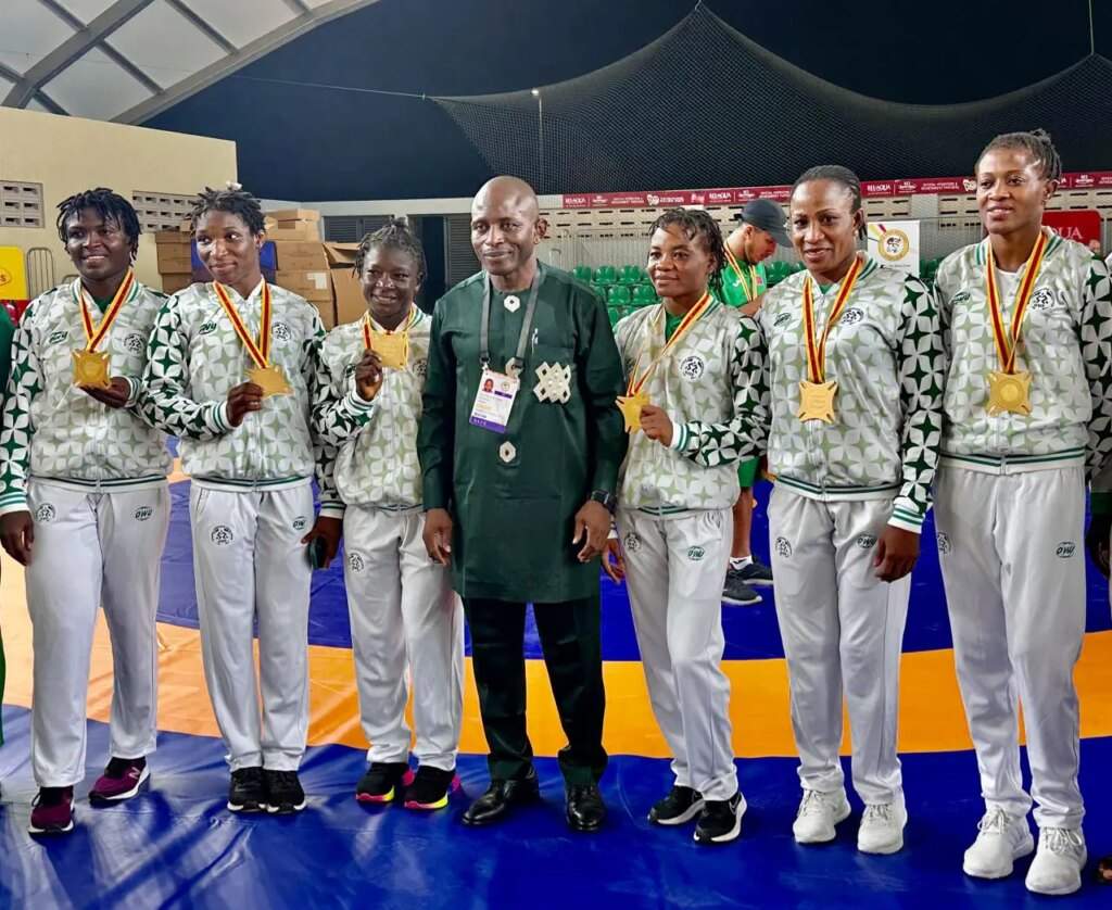 Nigeria Dominates Female Wrestling at 13th African Games with Six