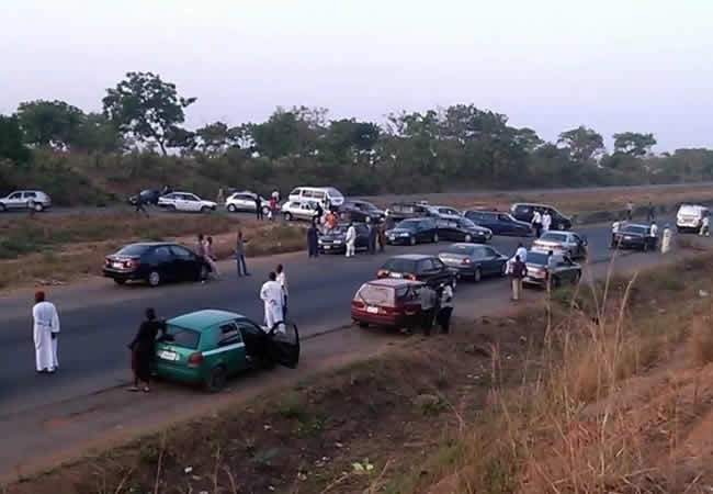 Protesters Block Kaduna Abuja Highway Over Bandit Abduction