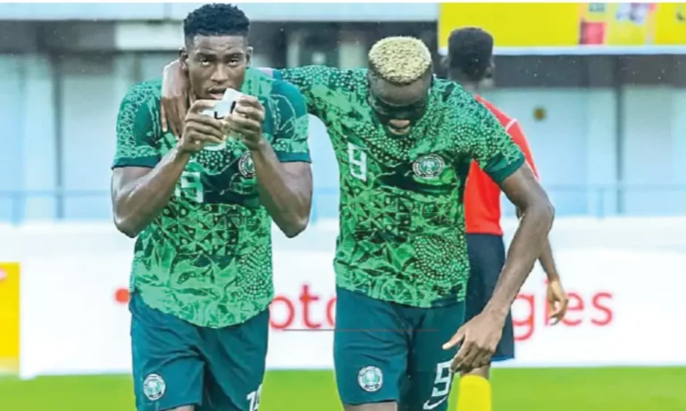 Super Eagles Injury Update Osimhen Awoniyi Ebuehi and Osho Out
