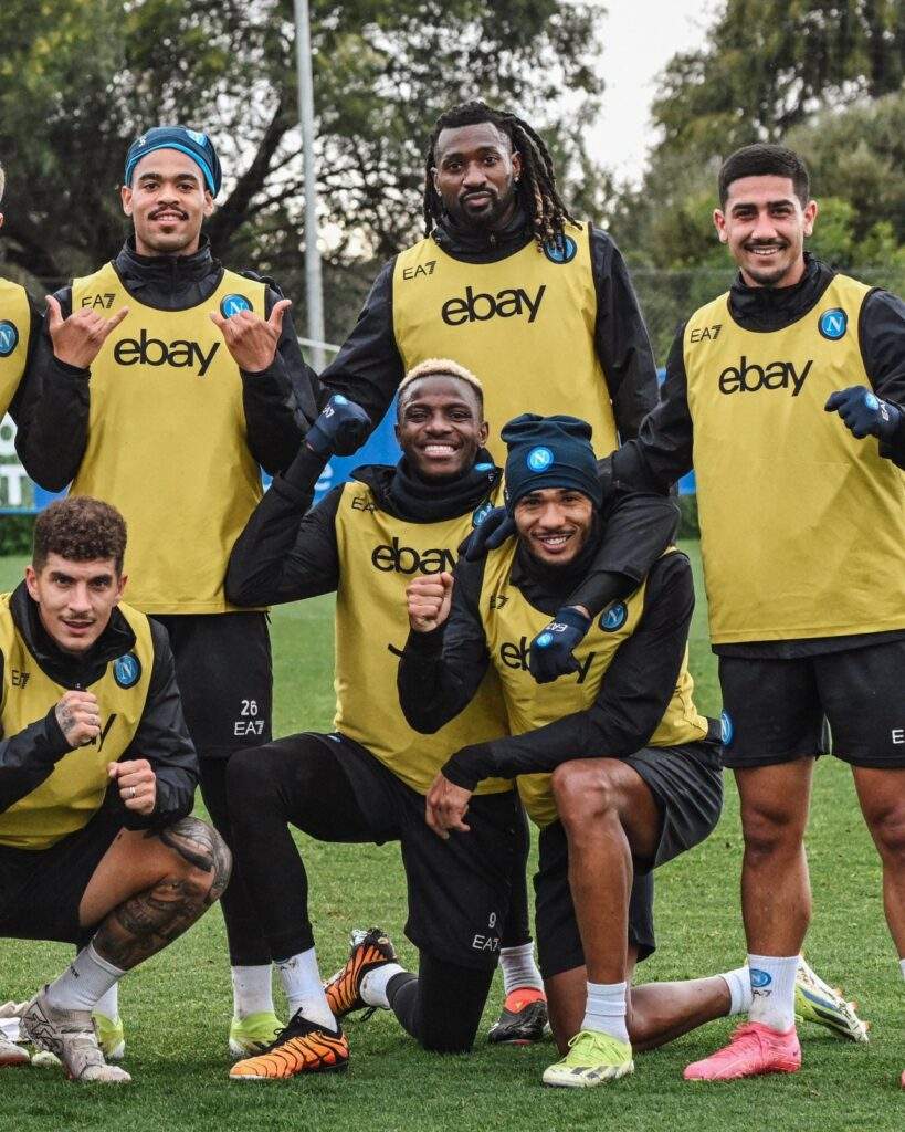 Victor Osimhen Returns to Napoli Training for Atalanta Showdown