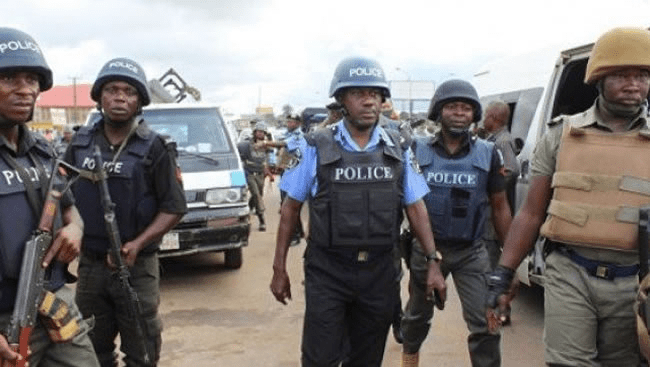 police confirm looting