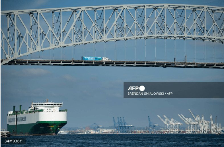 Francis Scott Key Bridge Collapses in Baltimore After Ship Collision