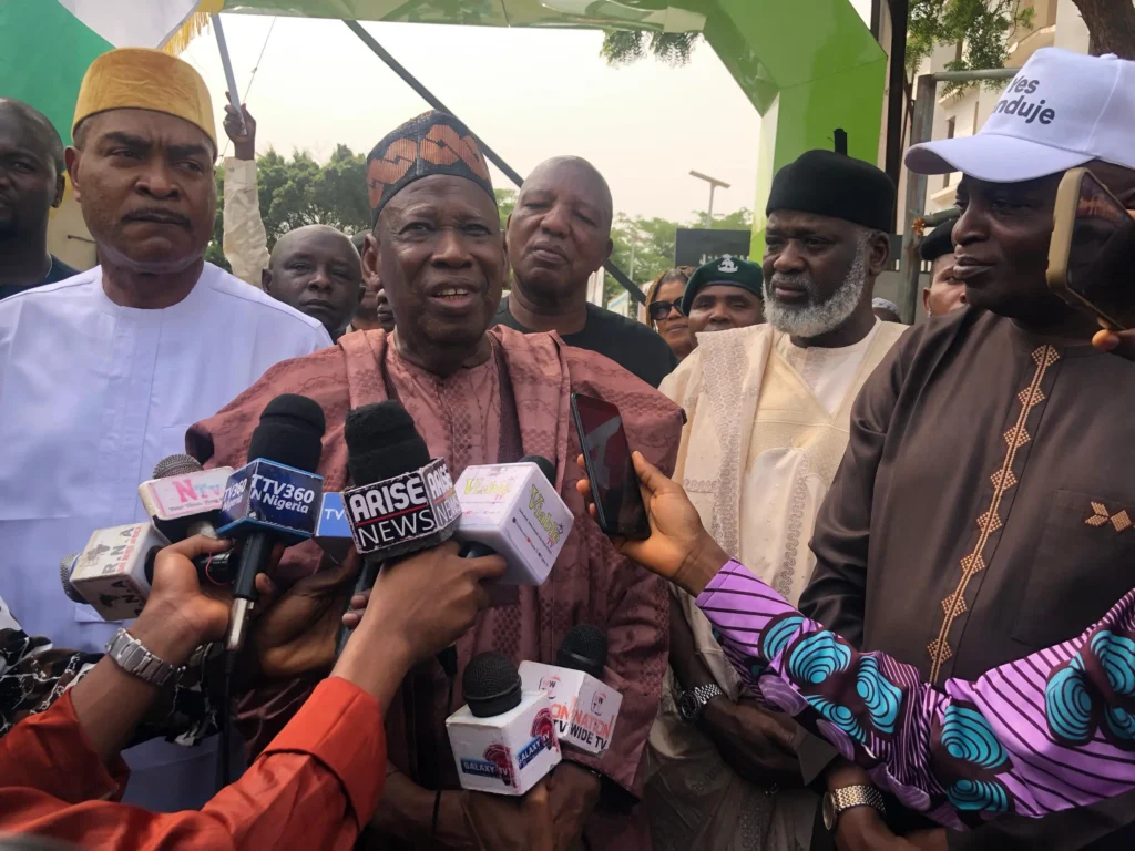 APC Youths Rally in Solidarity with Ganduje Against Opposition Interference