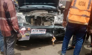 Awka Comic Character Aiza Nwosu Involved in Accident at Aroma