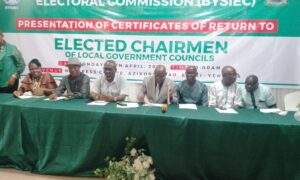 BYSIEC Issues Certificates of Return to PDP Winners in Bayelsa