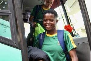 Banyana Banyana Arrive in Abuja for 2024 Olympic Qualifier Against