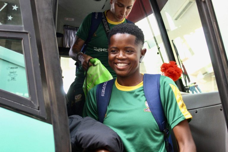 Banyana Banyana Arrive in Abuja for 2024 Olympic Qualifier Against