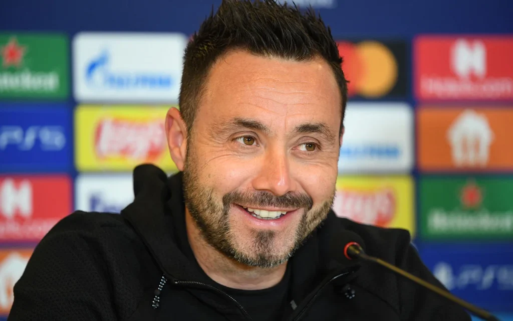 Brighton Manager Roberto De Zerbi Names Arsenal Best Premier League