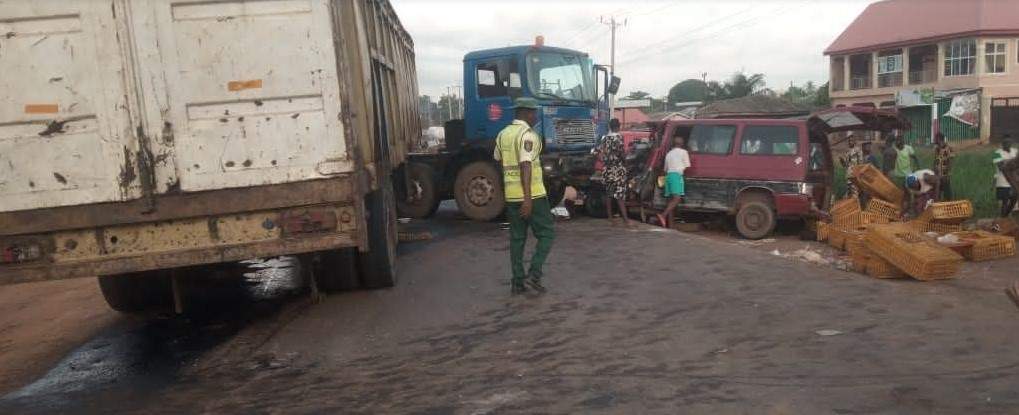 Fatal Crash on Ota Idiroko Expressway Drunk Truck Driver Kills Bus