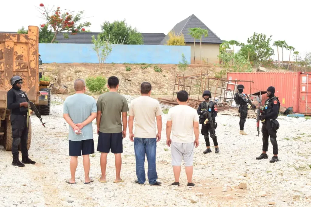 Illegal Chinese Minners