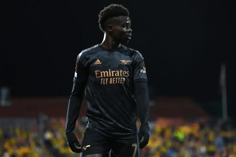 Mikel Arteta explains why Bukayo Saka is out of Arsenal