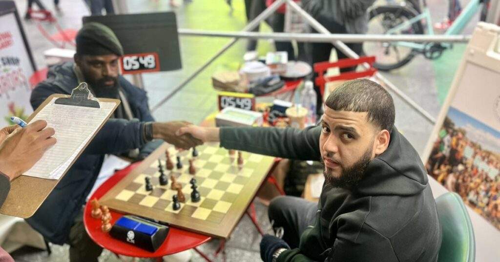 Nigerian Chess Master Tunde Onakoya US Counterpart Shawn Martinez