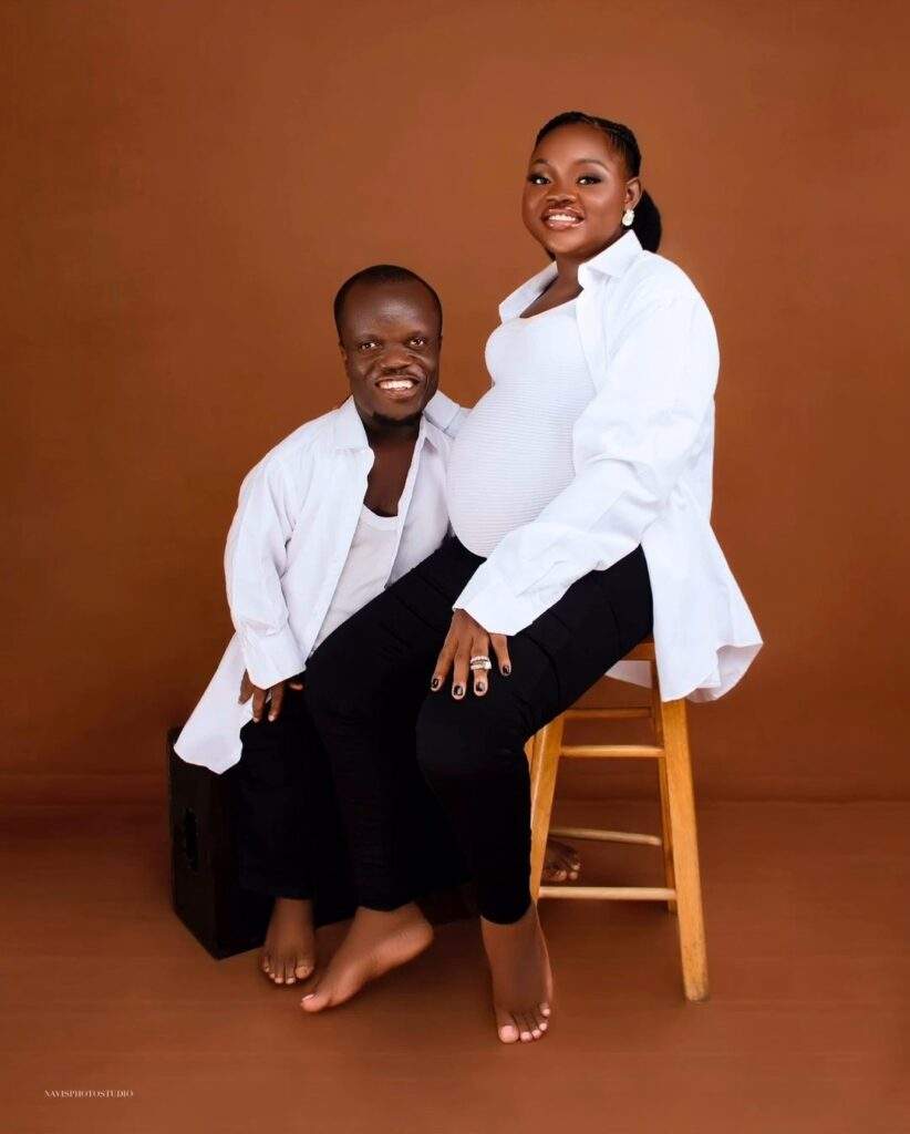 Nollywood Actor Nkubi Welcomes First Child with Wife Vivian Heartwarming