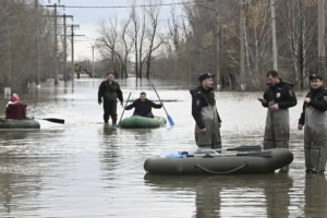 Russian Ministry Of Emergency Situations Reports Severe Flooding In Western 300x200