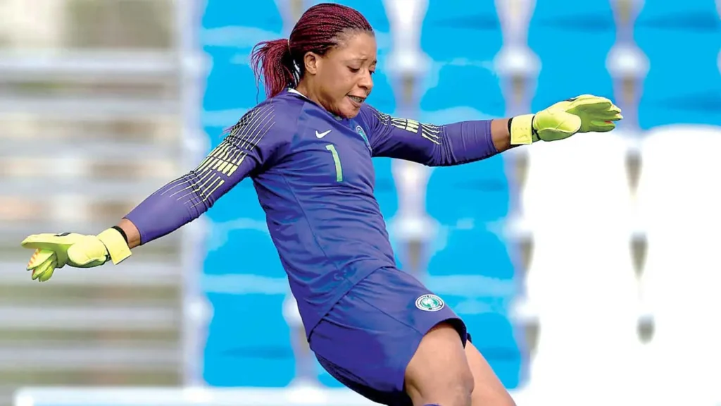 Super Falcons Goalkeeper Urges Aggressive Approach Against Banyana Banyana for