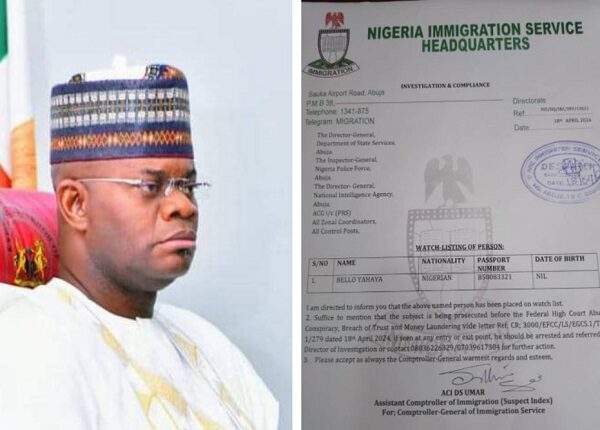 ex gov yahaya bello
