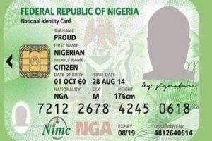 national ID card