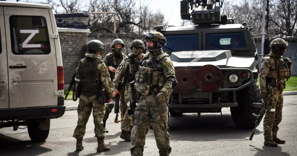 russian soldiers