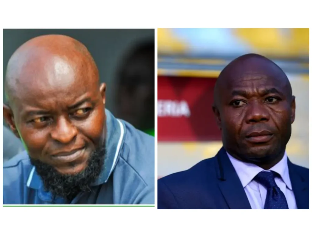 Finidi George and Amunele