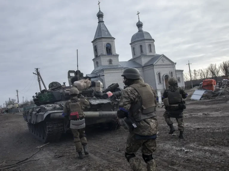 Russian troops