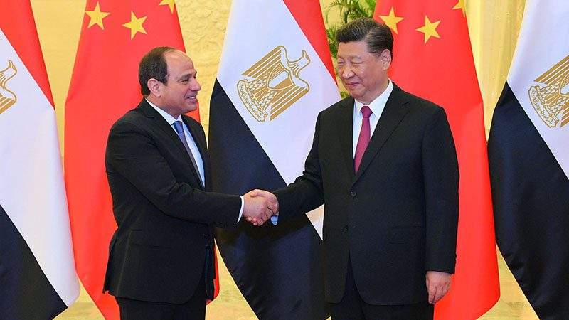 Sisi Xi jinping meeting