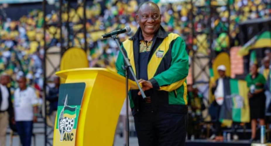 afp ramaphosa will need to rally support before next weeks elect