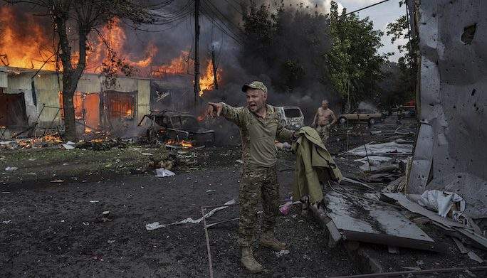 15 Dead as Russian Apartment Block Collapses in Ukrainian Missile Strike