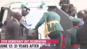 Tinubu falling