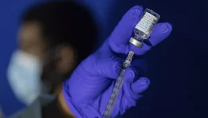 family nurse practitioner carol ramsubhag carela prepares a syringe with the mpox vaccine before inoculating a patient at a vaccinations site on tuesday aug 30 2022 ap