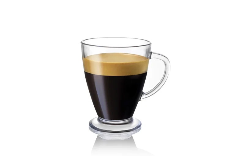 glass coffee mug