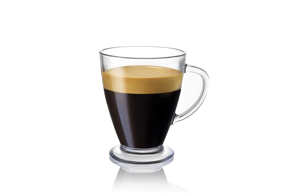 glass coffee mug