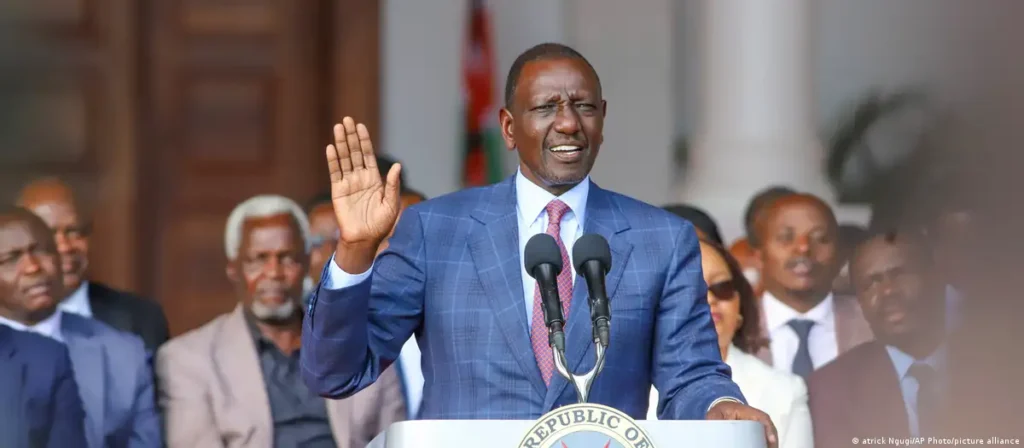 president william ruto held a public address to announce the withdrawal of the tax hikes but more protests are likely