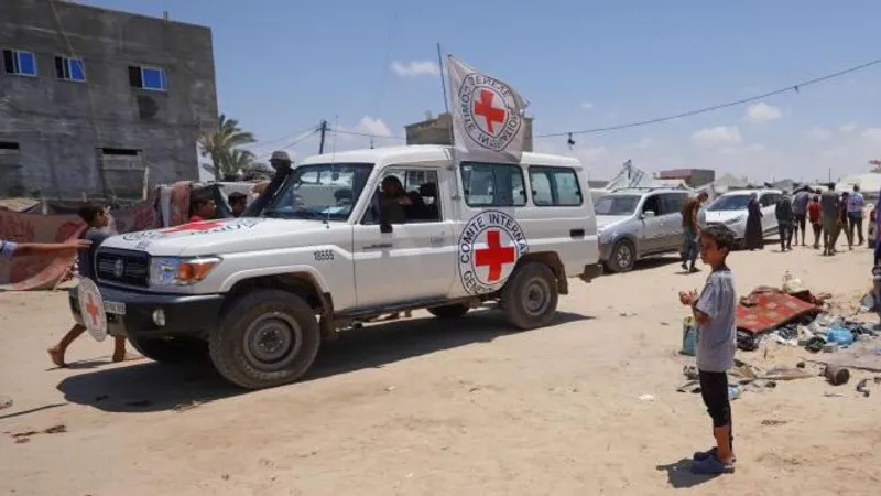 red cross gaza