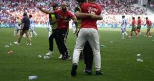 Argentina's Olympic Soccer Match Ends in Chaos as Moroccan Fans
